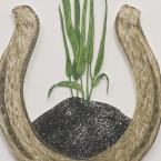 Grass Luck: artwork by Rebecca Gilbert